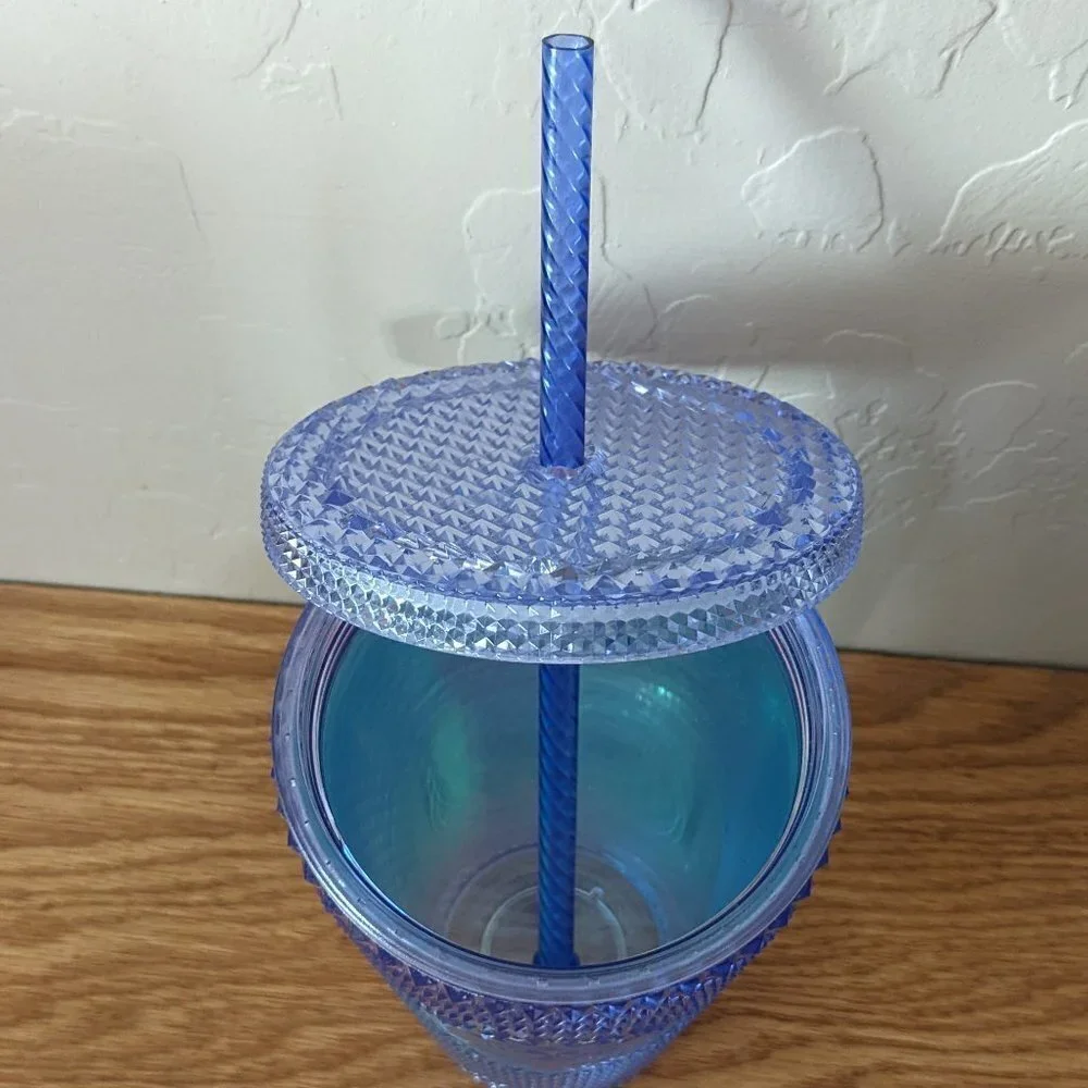 Starbucks Mermaid Iridescent Ombre Bling 16 oz Tumbler